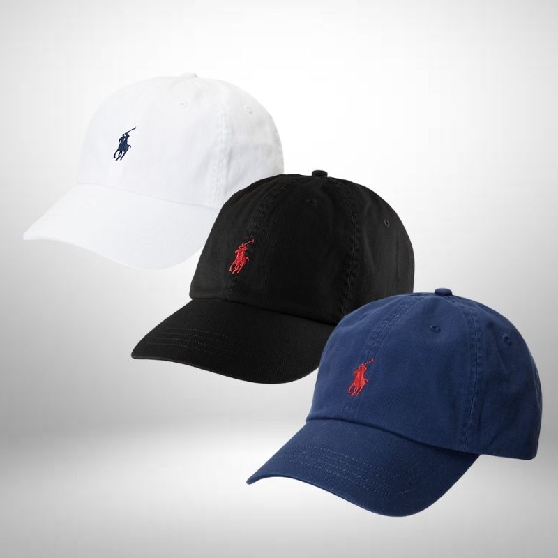 Set of 3 Ralph Lauren Caps – Sporty and Stylish