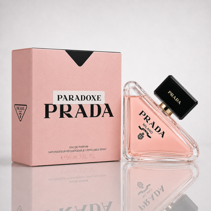 Set of 3 women’s perfumes – Prada Paradoxe, Yves Saint Laurent Black Opium, Yves Saint Laurent Libre
