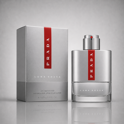 Combo of 3 men’s perfumes – Prada Luna Rossa, Versace Eros, Le Beau