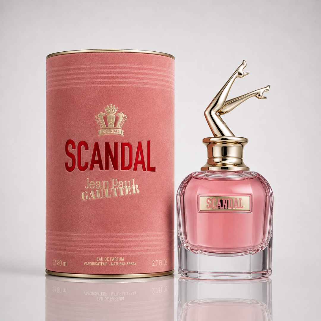 Combo of 3 women’s perfumes – Scandal by Jean Paul Gaultier, J’adore by Dior, and La Vie Est Belle by Lancôme
