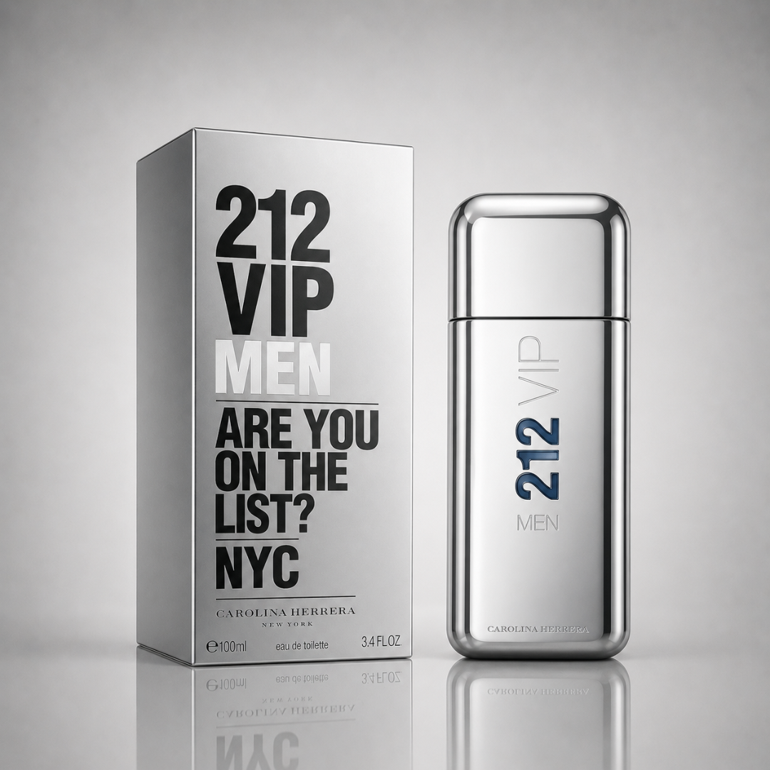 Combo of 3 men’s perfumes – 212 VIP Men, Ferrari Black, and Bvlgari In Black