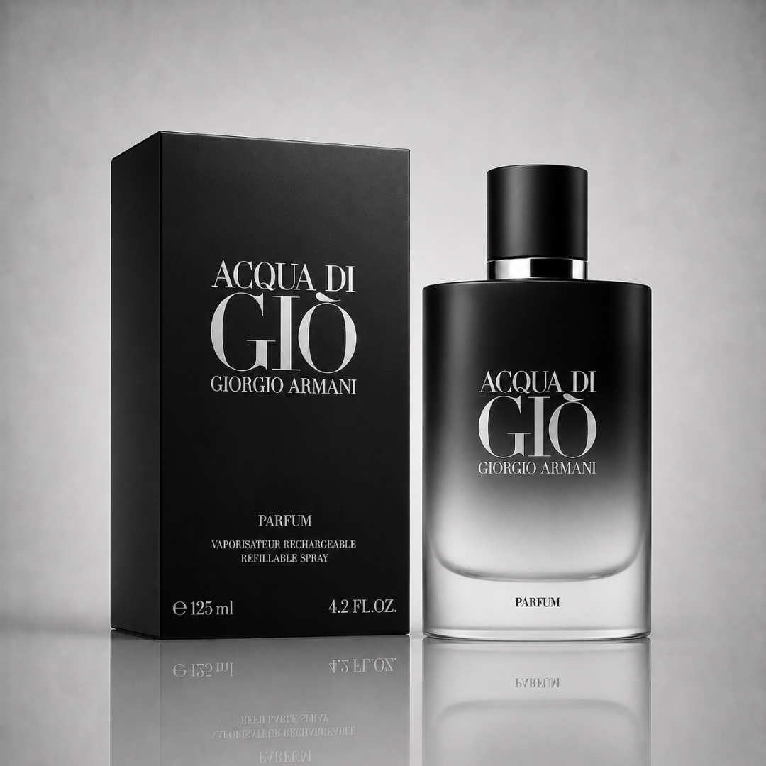 Combo of 3 men’s perfumes – Dior Sauvage, Bleu de Chanel and Acqua di Giò Armani