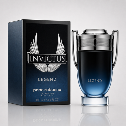 Combo of 3 men’s perfumes – Invictus Legend, Invictus, and Invictus Victory Elixir by Paco Rabanne