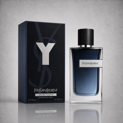 Combo of 3 men’s perfumes – Y by Yves Saint Laurent, Sauvage by Dior, and Versace Eros