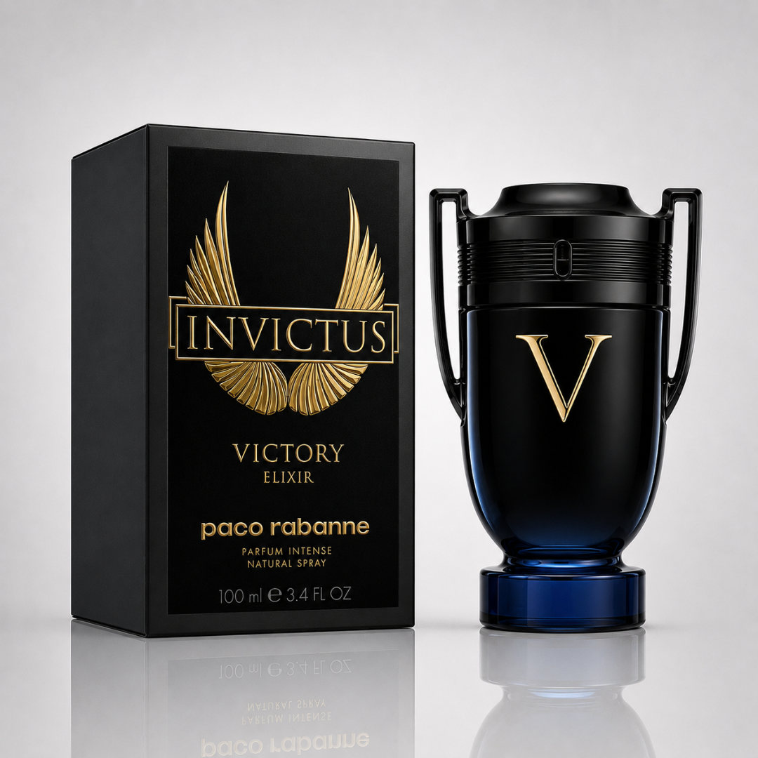 Combo of 3 men’s perfumes – Invictus Legend, Invictus, and Invictus Victory Elixir by Paco Rabanne