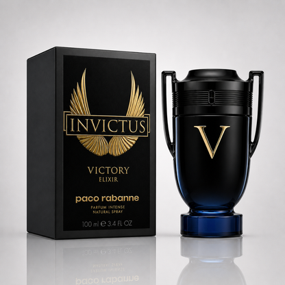 Combo of 3 men’s perfumes – Invictus Legend, Invictus, and Invictus Victory Elixir by Paco Rabanne