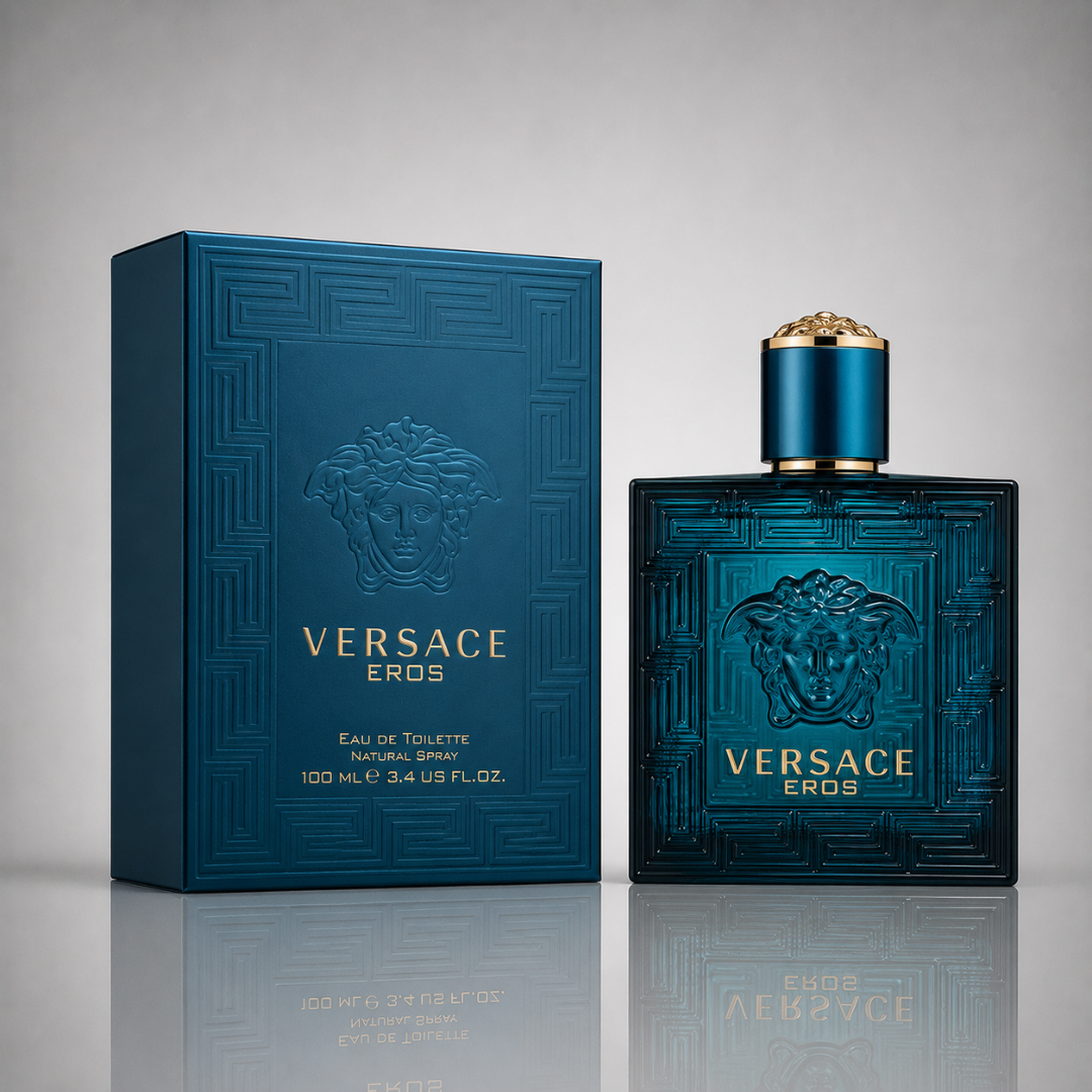 Combo of 3 men’s perfumes – Prada Luna Rossa, Versace Eros, Le Beau