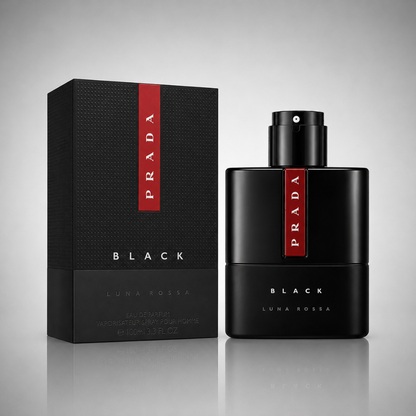 Combo of 3 men’s perfumes – Prada Luna Rossa Black, Valentino Uomo Born In Roma, Azzaro The Most Wanted