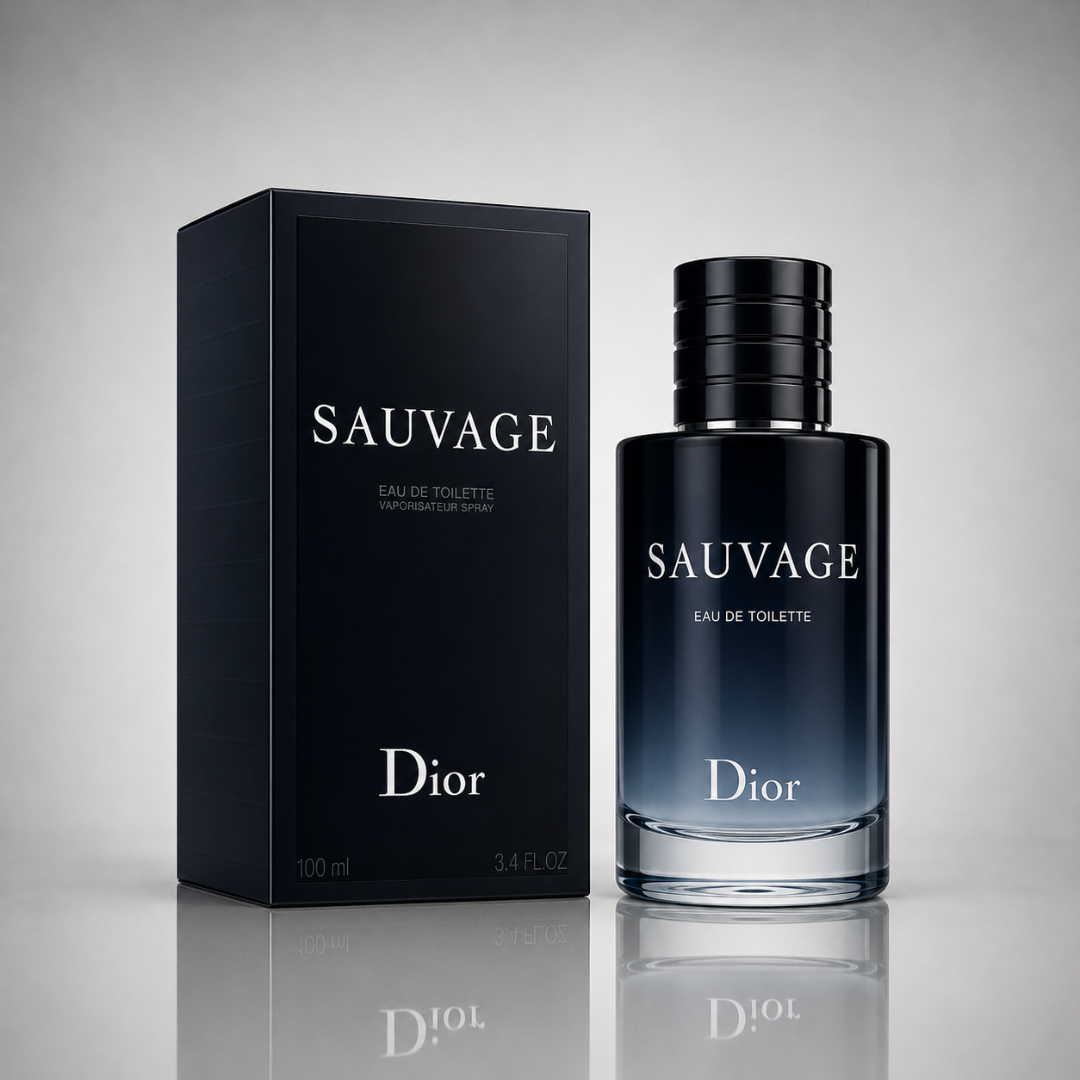 Combo of 3 Men's Perfumes – Creed Aventus, Dior Sauvage, and Hugo Boss Bottled