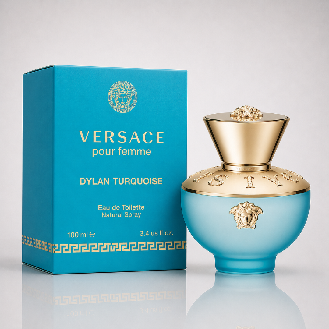 Combo of 3 Women's Perfumes – Hypnotic Poison by Dior, Si by Giorgio Armani, and Dylan Turquoise by Versace