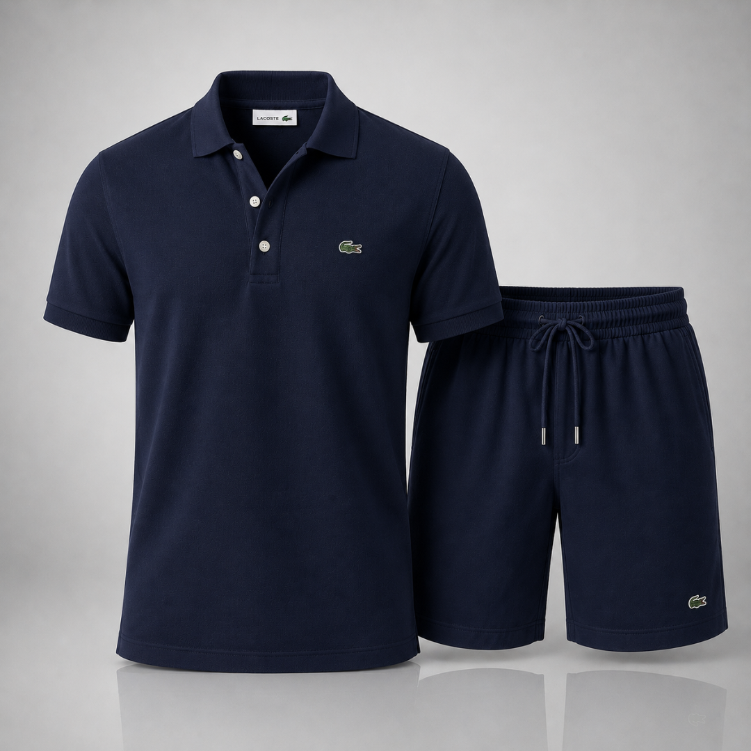 Lacoste Summer Set: Polo Shirt + Suede Shorts
